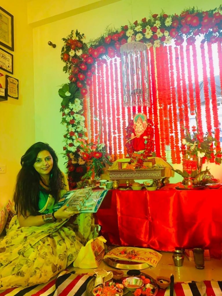 इस गणेश चतुर्थी मिठाई नही, स्टेशनरी पर जोर, आर जे देवांगना की अनूठी पहल