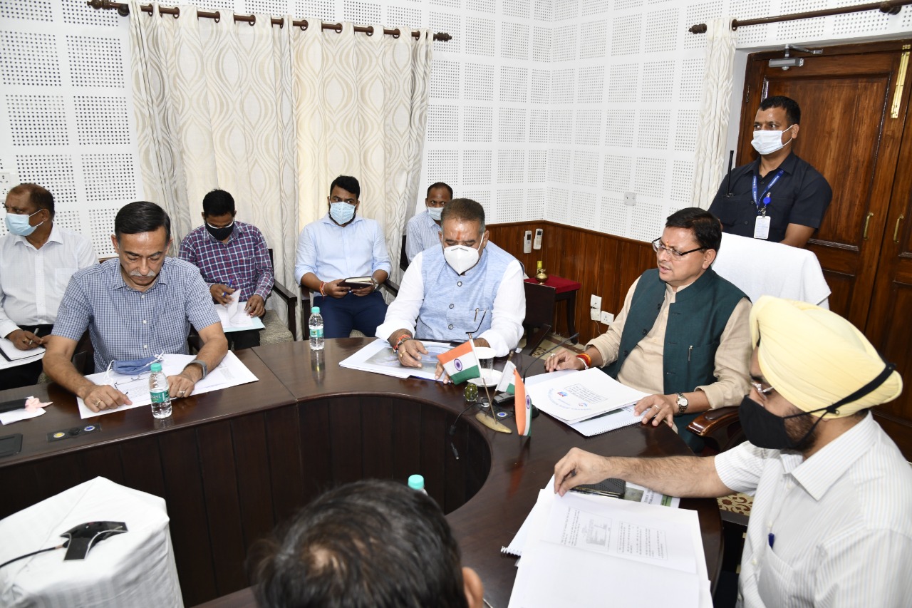 राज-काज: सीएम धामी ने ली उच्च स्तरीय समिति की बैठक, सैन्यधाम को भव्य बनाने का निर्णय