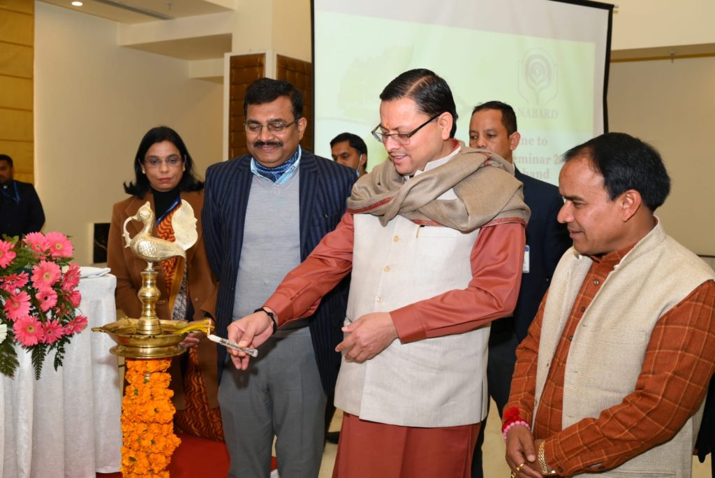 उत्तराखंड के लिए नाबार्ड ने तय की 30301 करोड़ रुपये की ऋण योजना, सीएम धामी ने जताया संतोष