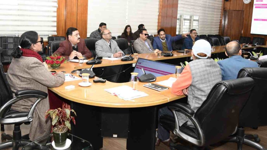 अपर मुख्य सचिव ने ग्लोबल इनवेस्टर्स समिट में आवास विभाग से सम्बंधित एमओयू की ग्राउण्डिंग के सम्बन्ध में ली समीक्षा बैठक