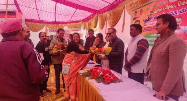 विकासनगर स्थित नगर पालिका परिसर में आयोजित हुआ विकसित भारत संकल्प यात्रा कार्यक्रम, विधायक बोले – सबके सहयोग से ही विकसित होगा भारत