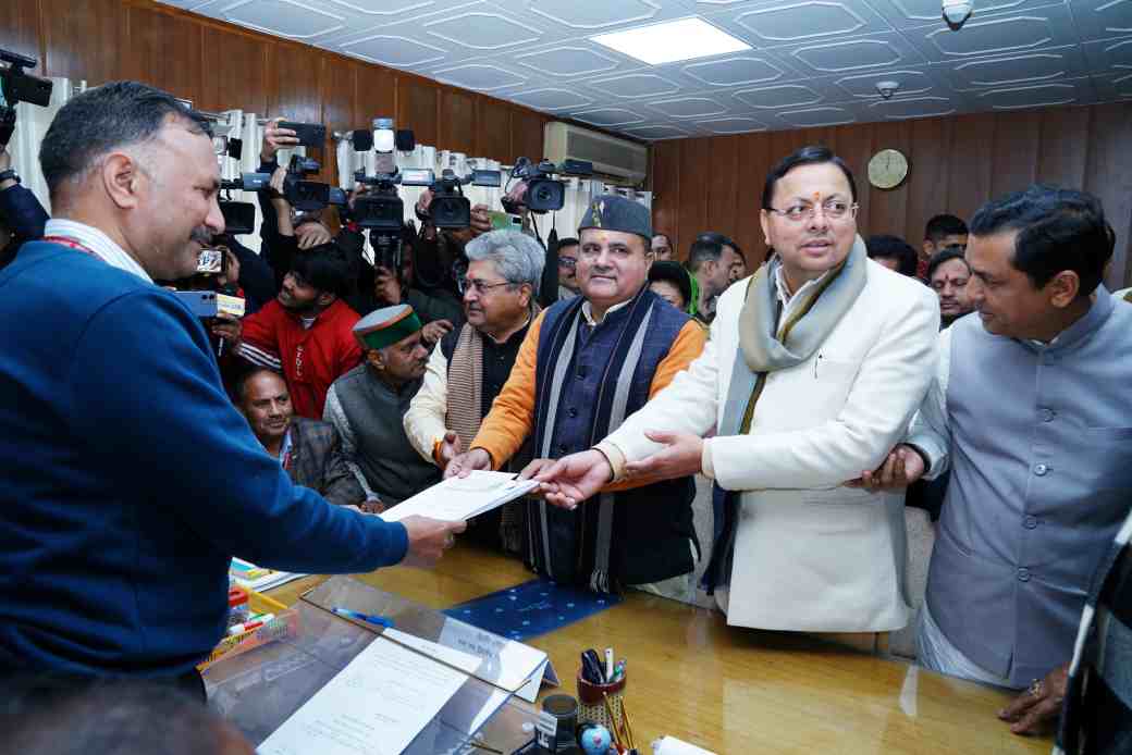 राज्यसभा उम्मीदवार के रूप में महेंद्र भट्ट ने किया नामांकन, सीएम धामी और अनिल बलूनी का बड़ा बयान