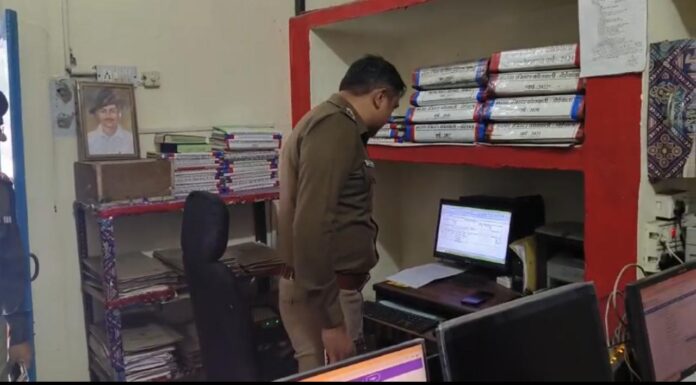 पुलिस कप्तान ने किया कोतवाली डोईवाला का आकस्मिक निरीक्षण