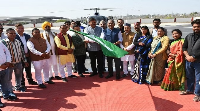 हल्द्वानी से पिथौरागढ़ सहित कई क्षेत्रों के लिए हेली सेवा शुरू