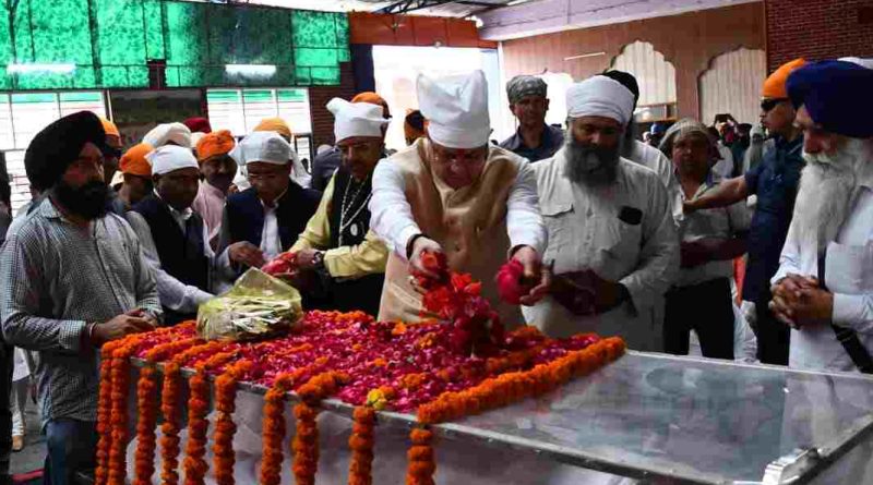 तरसेम सिंह के पार्थिव शरीर पर सीएम धामी ने की पुष्पांजलि अर्पित, हत्या की जांच के लिए एस.आई.टी का गठन