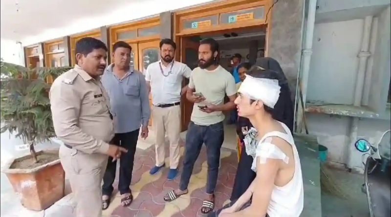 दुकान में काम कर रहे युवक पर जानलेवा हमला
