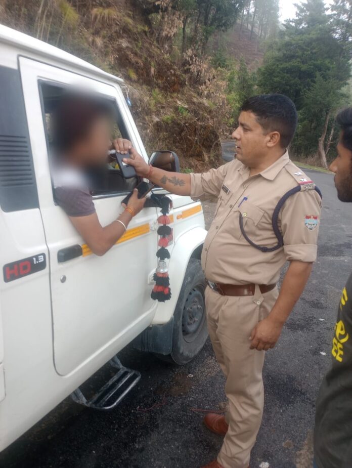 शराब पीकर वाहन चलाना पड़ा भारी, नौ चालको के वाहन व डी.एल जब्त