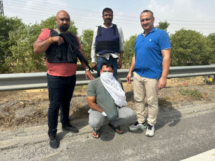 गोलीकांड का मुख्य आरोपी राजस्थान के गांव से गिरफ्तार