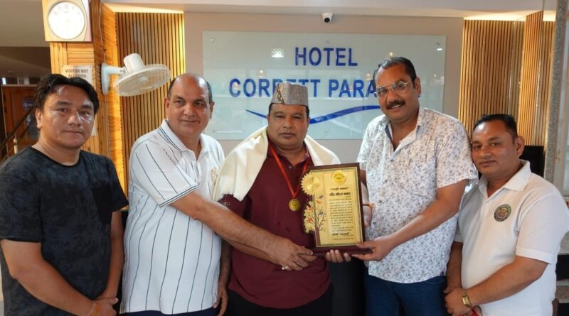 चांद मौला बख्श को समाजसेवा में उत्कृष्ट कार्य करने पर ‘जाग्रति सम्मान’