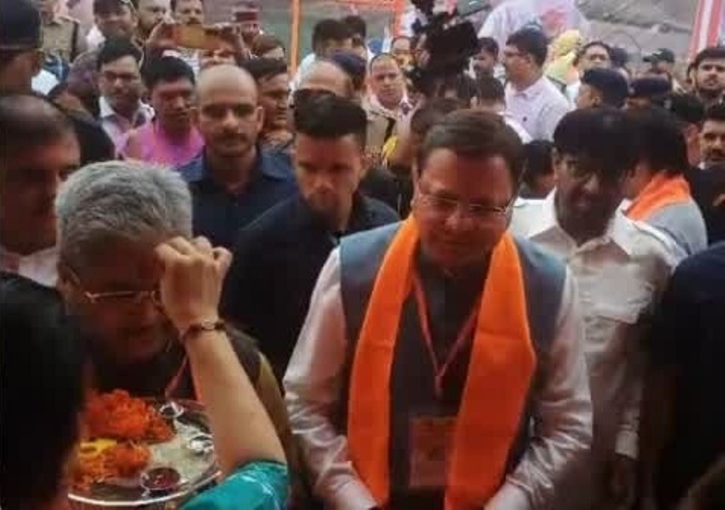 भाजपा प्रदेश कार्यसमिति की बैठक में सीएम धामी ने जताया कार्यकर्ताओं का आभार