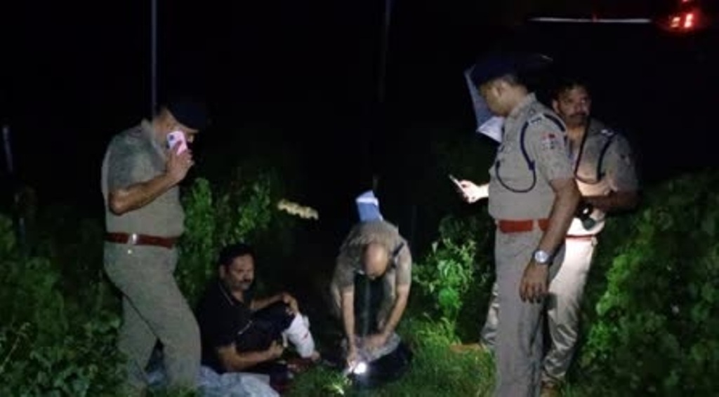 पुलिस और बदमाशों के बीच मुठभेड़, गोली लगने से एक घायल, एक फरार