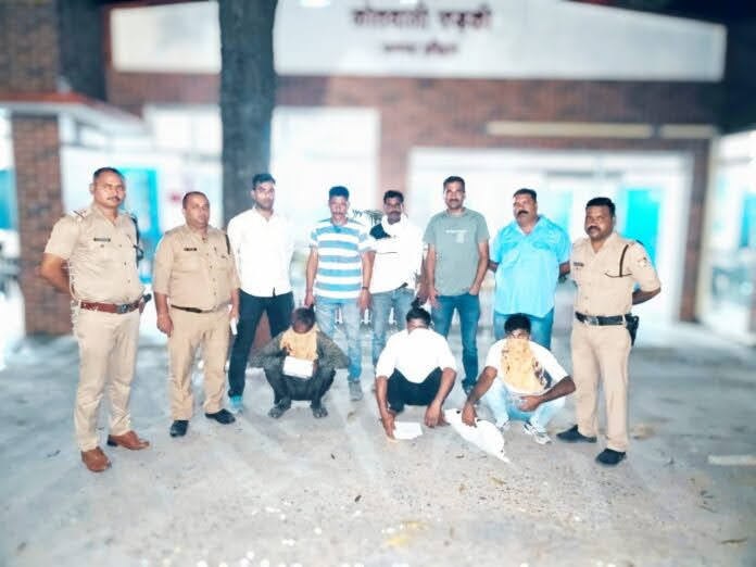 एसटीएफ ने 95 लाख की स्मैक के साथ दबोचे तीन नशा तस्कर, यूपी से करते थे तस्करी