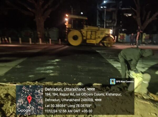 डीएम सविन बंसल के निर्देश पर सड़क सुधारीकरण का कार्य तेजी से गतिमान; तेज रफ्तार पर लग रही है ब्रेक