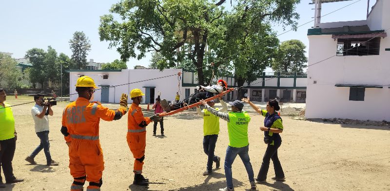 सात जिलों मे संयुक्त मॉक ड्रिल से परखी तैयारियां