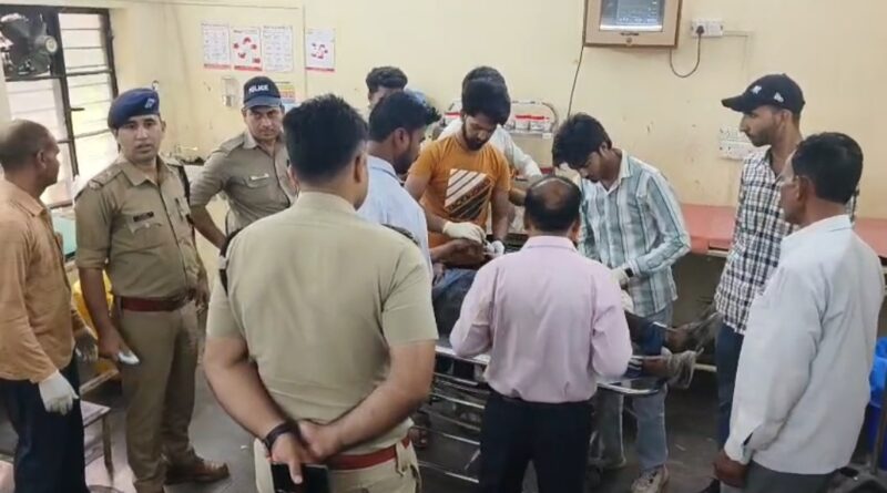 पुलिस मुठभेड में गोली लगने से घायल बदमाश गिरफ्तार,अन्य फरार तलाश जारी