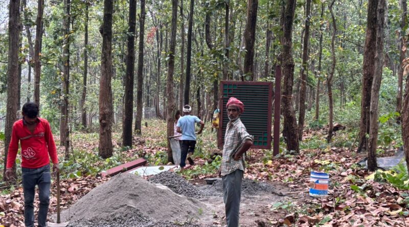 ग्रामीणों ने भू-माफिया का जंगल से कब्जा हटाया,डीएफओ, रेंजर व फारेस्टर को सस्पेंड करने की मांग