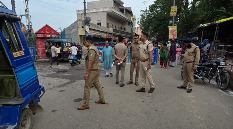 बेतरतीब ढंग से वाहन खड़ा कर जाम लगाने वालों पर कार्रवाई