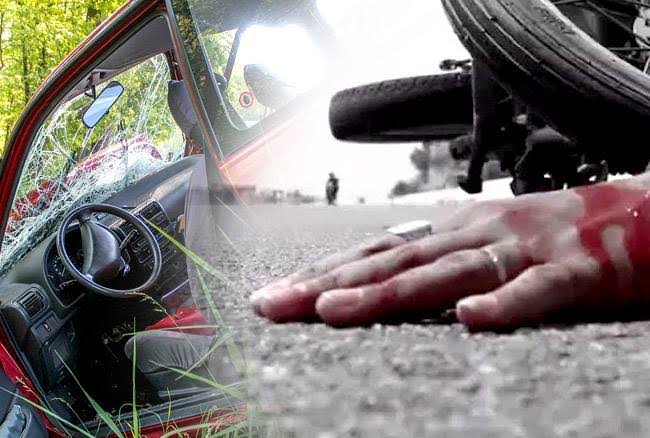 अज्ञात वाहन ने बाइक सवार युवकों को मारी टक्कर, एक की मौत, दूसरे की हालत गंभीर