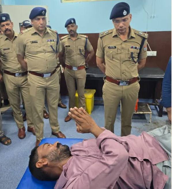 फरार चल रहा हत्या का आरोपी पुलिस मुठभेड़ में घायल