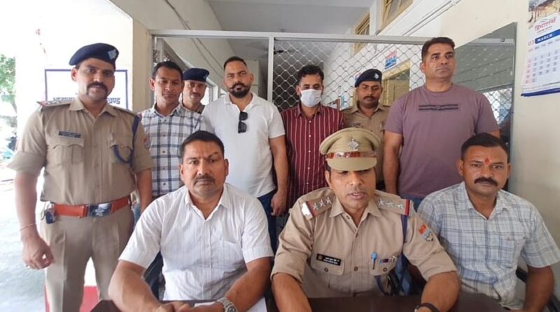 न्यायालयों से भगोड़ा घोषित शूटर गिरफ्तार, पांच सालों से चल रहा था फरार