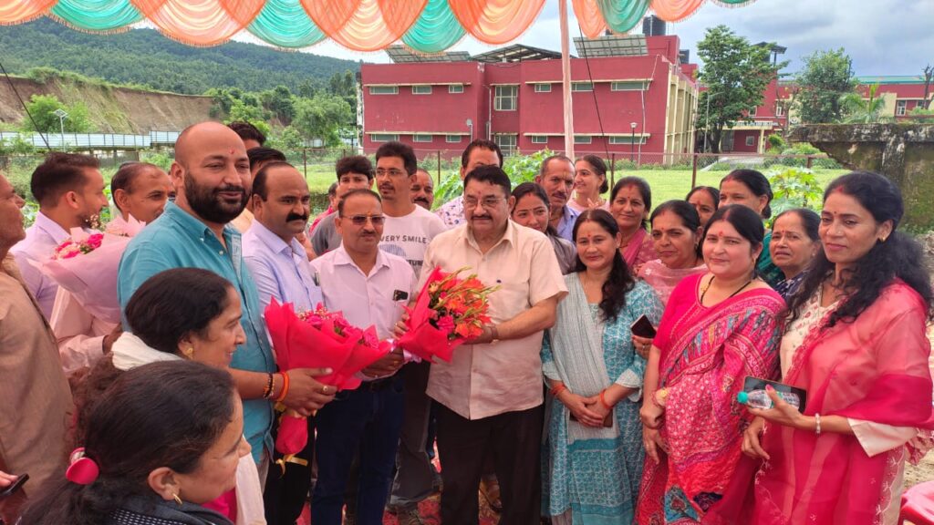 चार करोड़ रुपए की लागत से बनने वाले पुल का काम शुरू,विधायक काऊ ने किया शुभारंभ