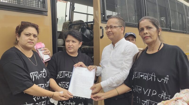 उत्तराखंड महिला कांग्रेस प्रदेश अध्यक्ष ज्योति रौतेला ने प्रधानमंत्री से मांगा मुलाकात का समय