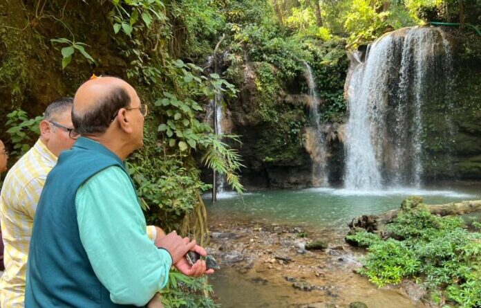 वन मंत्री ने किया ‘कॉर्बेट फॉल’ को जनमानस को समर्पित