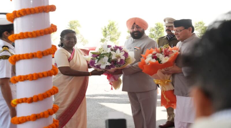 प्ररिश्रमी है उत्तराखण्ड के लोग,इसलिए 25 सालों में विकास का पहिंया तेजी से घूमाःराष्ट्रपति मूुर्मू