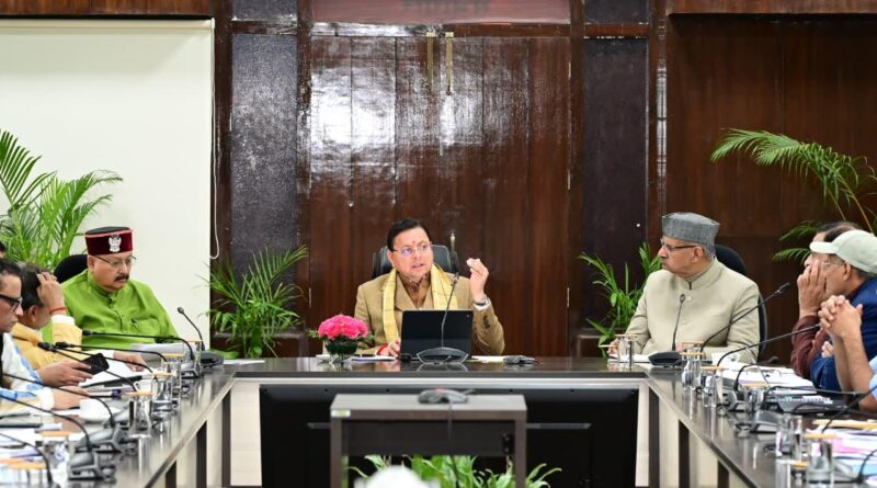 रोजगार एवं स्वरोजगार से जुड़ी विभिन्न योजनाओं की सीएम धामी ने की समीक्षा  