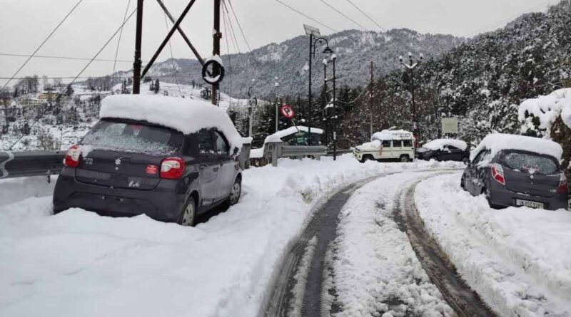 बारिश व बर्फबारी से मिली राहत लेकिन शीतलहर की चपेट में आया उत्तराखंड