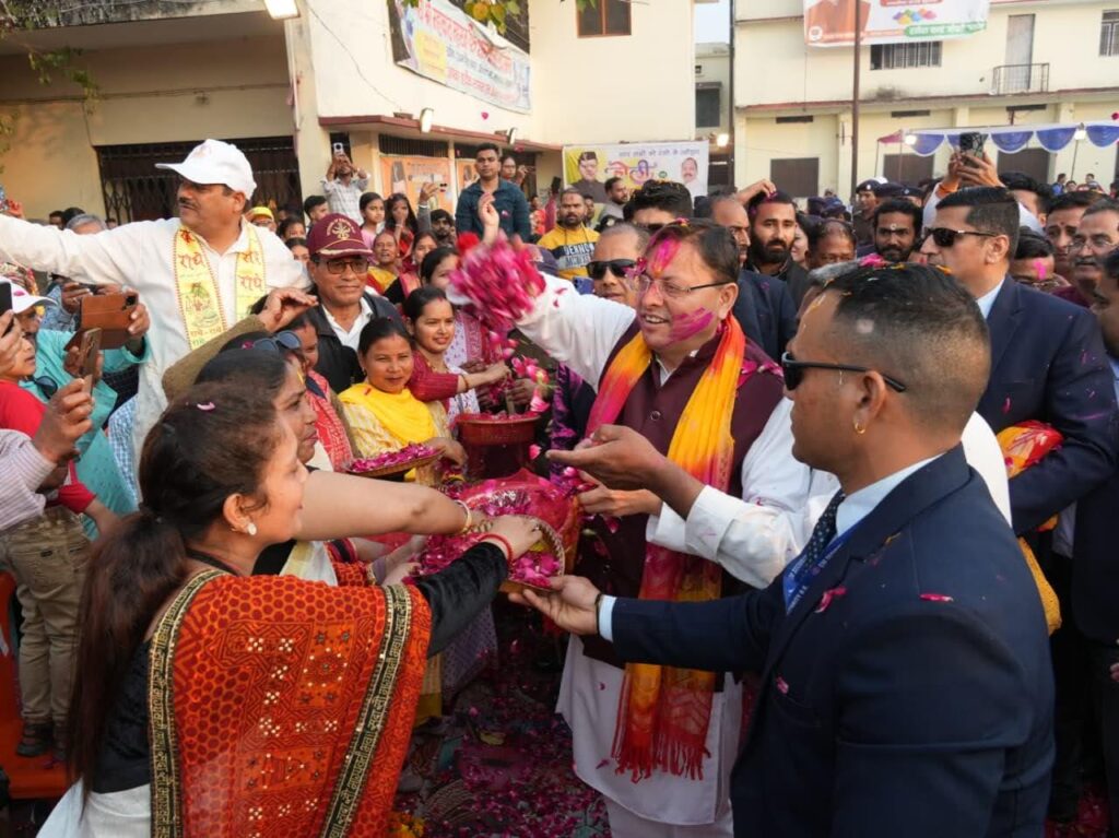 होली समृद्ध लोक परंपरा और सांस्कृतिक पहचान का प्रतीक-  सीएम धामी  