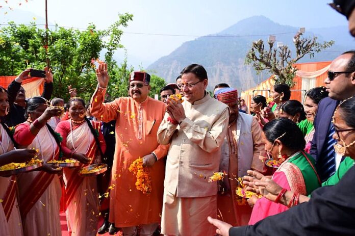 मुख्यमंत्री पुष्कर सिंह धामी ने किया नयार वैली फेस्टिवल का उद्घाटन