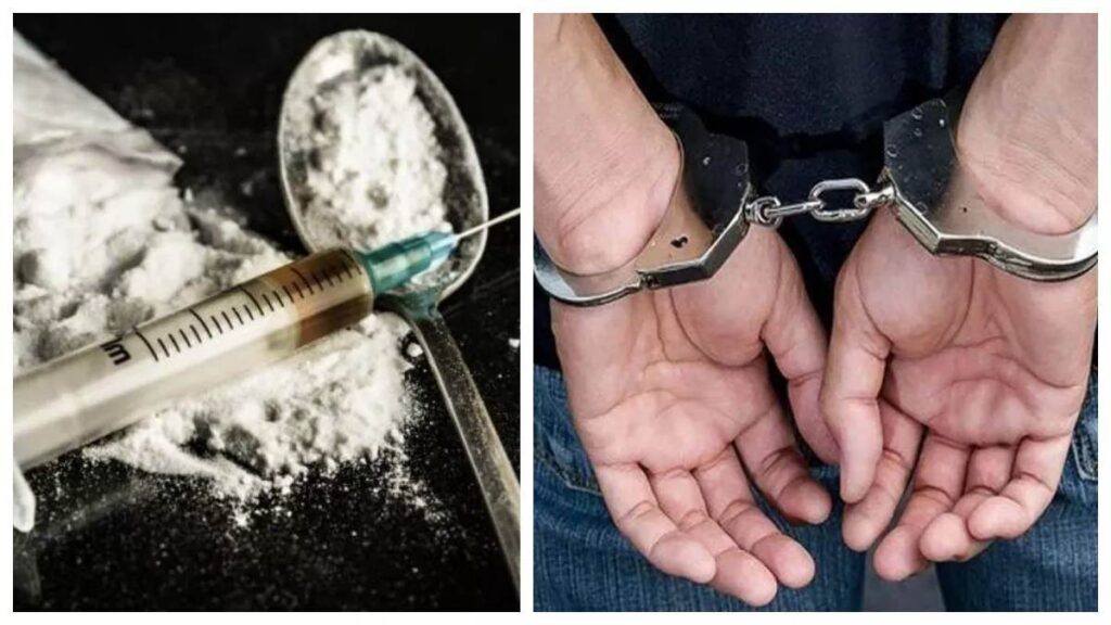 पुलिस ने चेकिंग के दौरान हेरोइन के साथ दबोचा नशा तस्कर, सप्लायर की तलाश जारी