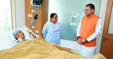 पूर्व मुख्यमंत्री भुवन चंद्र खंडूड़ी की बिगड़ी तबीयत, अस्पताल में भर्ती, सीएम धामी ने जाना हाल