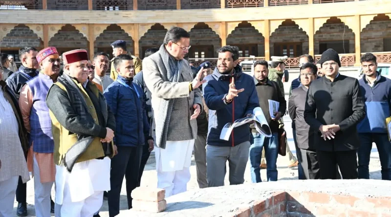 बद्रीनाथ धाम विकास कार्यों पर CM धामी के कड़े निर्देश