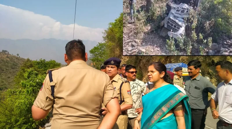 टिहरी गढ़वाल में भीषण हादसा: खाई में गिरी पिकअप, 8 की मौत, रेस्क्यू जारी