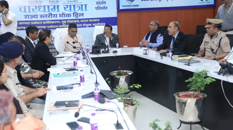 चारधाम यात्रा सुरक्षित बनाने के लिए NDMA का मास्टर प्लान