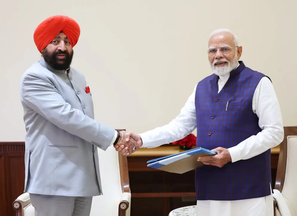 PM मोदी से राज्यपाल गुरमीत सिंह की मुलाकात, AI यूनिवर्सिटी पर हुई बड़ी चर्चा