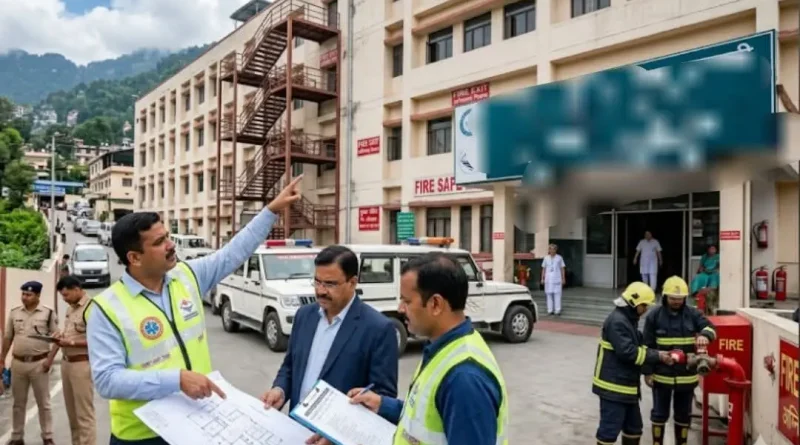 नैनीताल में सभी अस्पतालों का सेफ्टी ऑडिट, खामियां मिलने पर होगा सील कार्रवाई