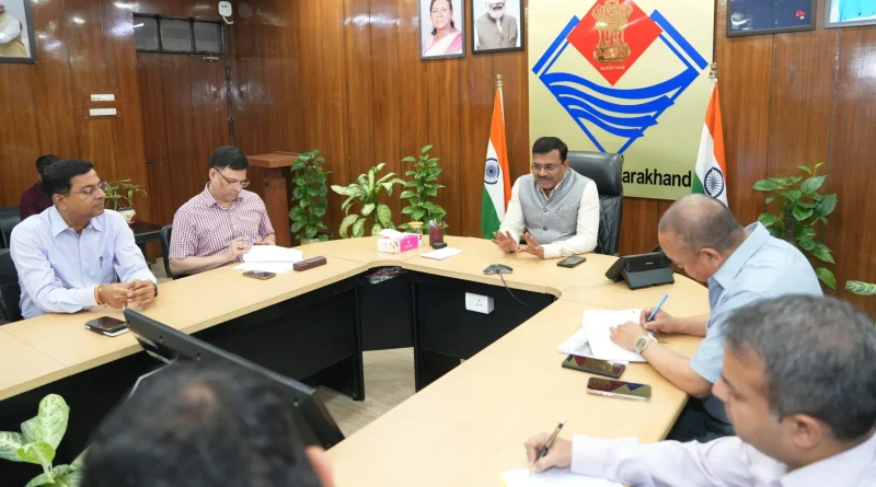 मुख्य सचिव ने ली वन स्टेट वन ग्लोबल डेस्टिनेशन को लेकर बैठक