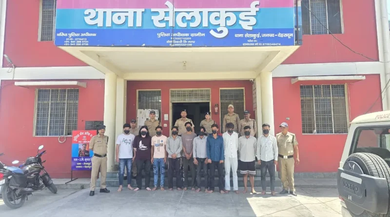 विकासनगर: श्रमिकों की आड़ में उपद्रव करने वाले 10 उपद्रवी गिरफ्तार