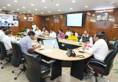 मुख्य सचिव आनन्द बर्द्धन ने की पीएम पोषण शक्ति निर्माण योजना की समीक्षा बैठक