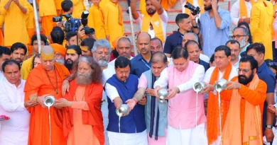 गंगा तट पर गूंजे आध्यात्म और संस्कृति के स्वर, मुख्यमंत्री धामी व भाजपा राष्ट्रीय अध्यक्ष नितिन नबीन ने की भव्य गंगा आरती