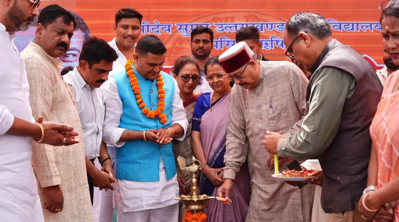 ऋषिकेश में छात्र संघ समारोह: सतपाल महाराज बोले—छात्र राजनीति लोकतंत्र की नर्सरी, ABVP की बड़ी जीत का जिक्र