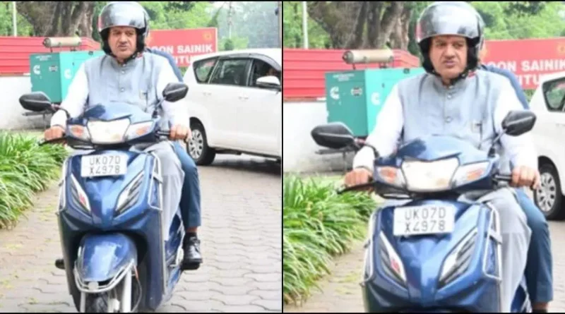 मंत्री Ganesh Joshi की स्कूटी पर विवाद, Insurance और PUC दोनों निकले खत्म