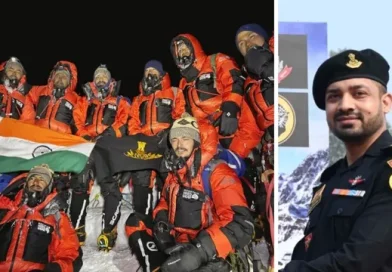 NSG के जवानों ने माउंट एवरेस्ट पर फहराया तिरंगा, उत्तराखंड के मेजर अखिलेश भट्ट ने किया नेतृत्व