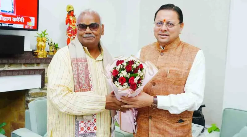 सीएम धामी से मिले राजस्थान के शिक्षा एवं पंचायती राज मंत्री, कई मुद्दों पर हुई बातचीत