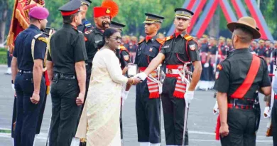 राष्ट्रपति द्रौपदी मुर्मू की उपस्थिति IMA पासिंग आउट परेड, भारतीय सेना को मिले 481अफसर, 9 महिला कैडेटों ने भी रचा इतिहास