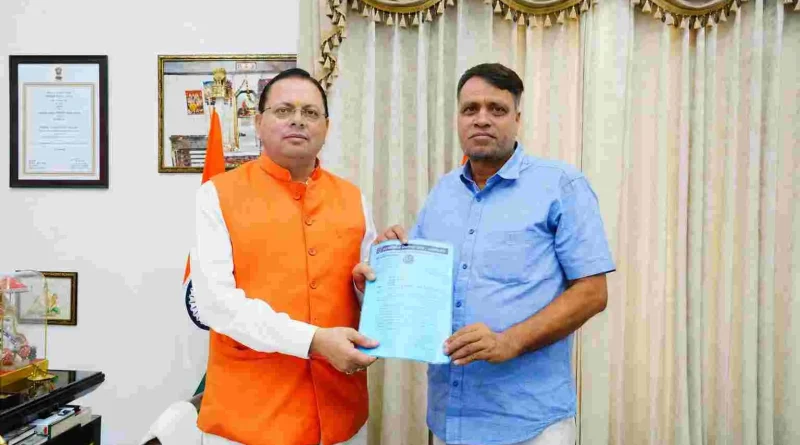 शिक्षक नेता माजिला ने मुख्यमंत्री धामी से की मुलाकात, शिक्षकों की कई मांगों पर हुई बातचीत