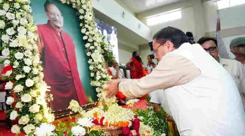 मुख्यमंत्री धामी ने पूर्व सीएम मेजर जनरल भुवन चंद्र खण्डूड़ी को दी श्रद्धांजलि; बताया शुचिता और राष्ट्रसेवा का प्रतीक